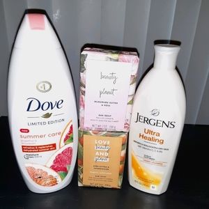 NEW! Dove limited edition summercare bundle